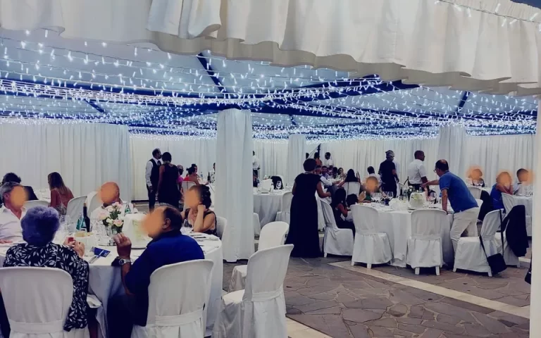 allestimento matrimonio antiche terme di sardara