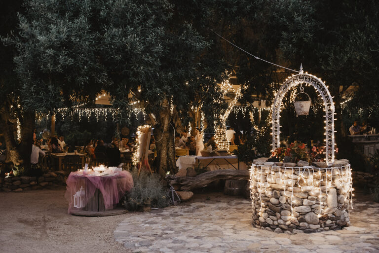 allestimento luminoso crimonia