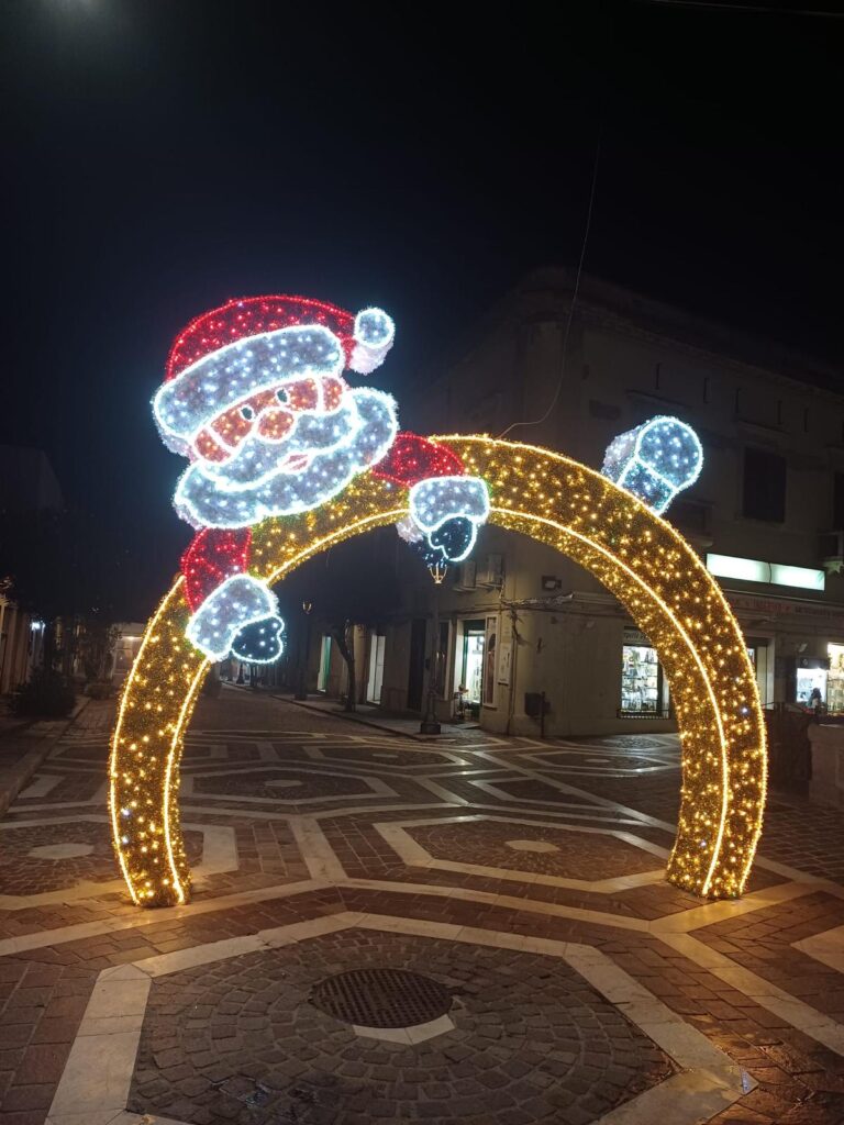 arco di babbo natale